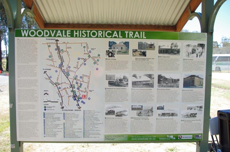 Woodvale Historial Trail Sign & Community Notice Board